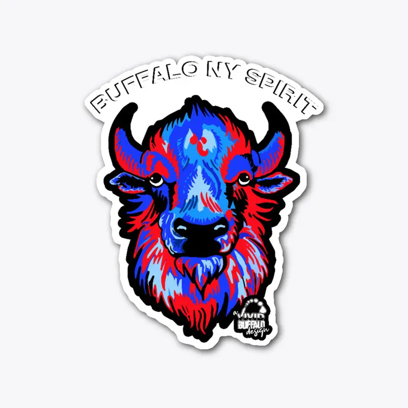 Buffalo NY Spirit Sticker