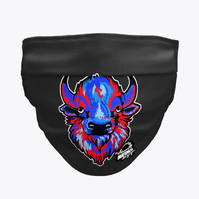 Buffalo NY Spirit Face Mask