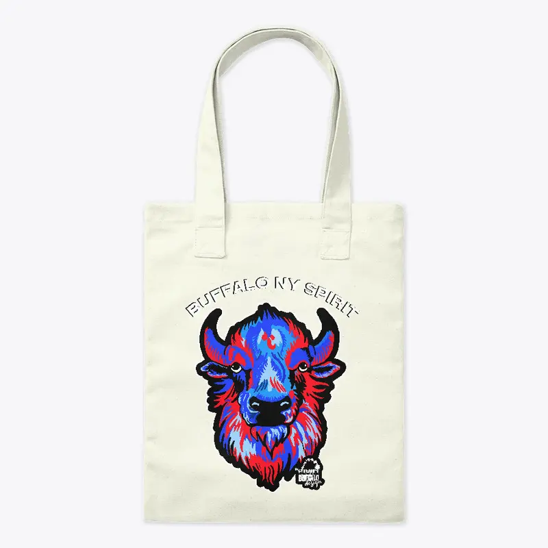 Buffalo NY Spirit Tote Bag Natural